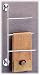 Premier Swinging Towel Rack - Polished Chrome