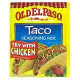 Old El Paso Seasoning, Taco, 1.25-Ounce Packets (Pack of 24)