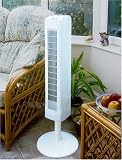 3-Speed Oscillating Pedestal Tower Fan with Timer