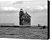 All Products : Cedar Point Light Cheapeake Bay Maryland Vintage 1960 Canvas Print / Canvas Art - Artist Wayne Higgs