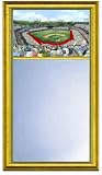Los Angeles Dodgers Dodger Stadium Large Mirror