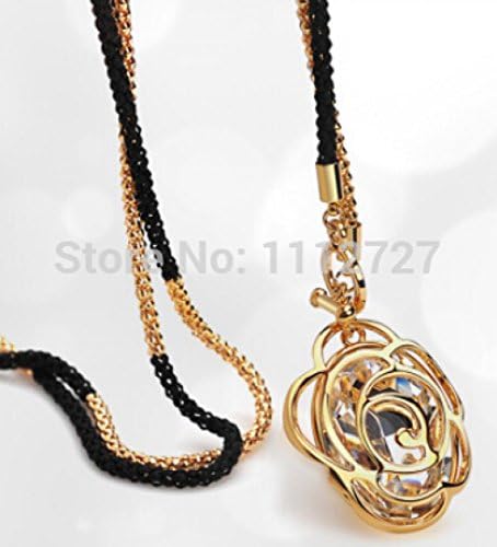 Pretty Birdy Austria Crystal Elements Necklace Long Section Of South Korea Sweater Chain Fashion Female Chain Accessories