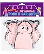 Pipedream Products Inflatable Pecker Garland, Pink