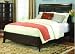 Creekside Rich Espresso Queen Size Low Profile Sleigh Bed