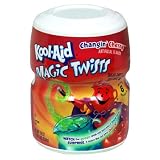 Kool-Aid Drink Mix, Sugar Sweetened Changing Cherry, 19-Ounce Container (Pack of 4)