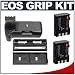 Photo : Digital Concepts PG-100 Deluxe Power Vertical Grip with Two Spare NB-2LH Lithium Ion battery for Canon Digital Rebel XT, XTi, EOS 350D and 400D (Replacement for Canon BG-E3)