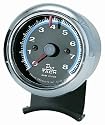 Equus 6076 Chrome Tachometer - Measures 2 1/2-Inches