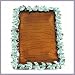 Michael Hero Romantic Gardens Vanity Perfume or Jewelry Tray with Swarovski Crystals