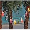 10 Plastic Flip Flop Party String Lights Beach Luau