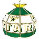 NHL Dallas Stars Stained Glass Tiffany Lamp - 16 inch diamet