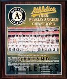 1989 Oakland Athletics World Series Champions 13 x 16 Plaque from Healy Pro