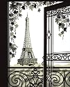 Malen nach Zahlen auf Leinwand - Paris-Eiffelturm, PBNC1