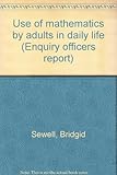 Use of mathematics by adults in daily life