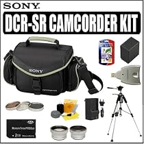 Deluxe Accessory Kit for the Sony Handycam Camcorder DCRSR45 DCRSR65 DCRSR85