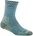 Darn Tough Vermont - Style 1903 - Women's Hiker Hike/Trek Sock - Blue/Aqua Heather, Small