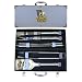 Georgia Tech Yellow Jackets 8pc. BBQ Set w/Case - NCAA College Athletics - Fan Shop Merchandise