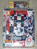 Transformers Cybertron Leader Class: Metroplex with Minicon Drillbit Plus Bonus- Scout Class Clocker