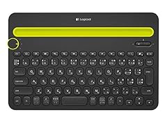 Logicool ロジクール Bluetooth マルチデバイス キーボード （Windows、Mac、Android、iOS対応） K480 ブラック