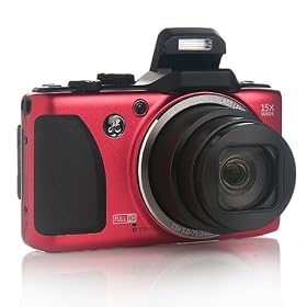 GE Power Pro G100 14MP, 1080p HD, 15X Optical Zoom Digital Camera Bundle