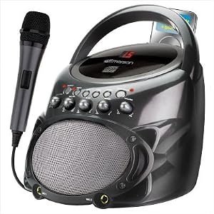 Top Load CDG Karaoke Player in Gray by 