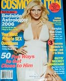Cosmopolitan Magazine Janary 2006 Ashlee Simpson (Single Back Issue)