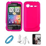 Pink Premium Soft Rubberized Silicone Skin Cover for Verizon Wireless New H ....