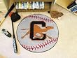 Campbell Camels 29" Round Baseball Floor Mat (Rug)