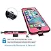 Best Waterproof Case for iPhone 6s/6 4.7 Inch Slim Defender Fully Sealed Underwater Shockproof Snowproof Dirtpoof Protective Luxury Cover for apple iPhone 6 / 6s 4.7 inches [NEW ARIVAL] (PINK)