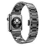 HOCO Apple Watch ステンレス バンド 薄型(2mm)&軽量(65g) 3コマタイプ/Slim-fit Metal Apple Watchband(3Pointers) (42MM, GRAY) HOCO Apple Watch ステンレス バンド 薄型(2mm)&軽量(65g) 3コマタイプ/Slim-fit Metal Apple Watchband(3Pointers) (42MM, GRAY)