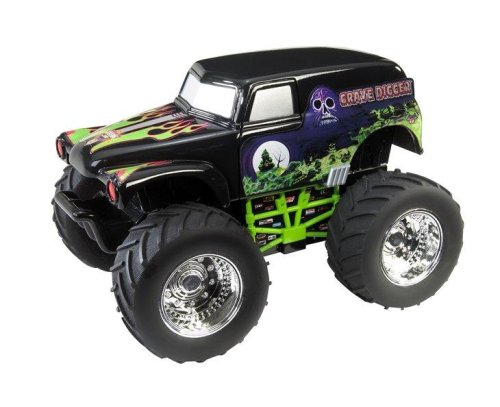 Childrens Toyshop  Toys : Hot Wheels Monster Jam: Grave Digger (1:24)