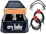 Dunlop Joe Bonamassa Signature Crybaby Wah Pedal Bundle w/4 Free Cables!
