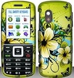 Hawaiian Flowers Hard Snap On Case Cover Faceplate Protector for Samsung T4 ....