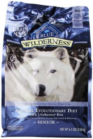 Blue Buffalo Wilderness Grain Free Chicken Recipe Dry Dog Food, 4.5-Pound