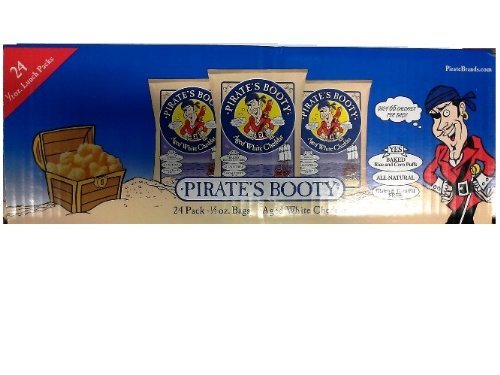 Pirate’s Booty Aged Cheddar Lunch Packs, White, 12 Ounce
