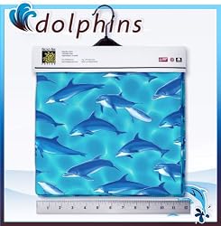 Dolphins Fabric 2yds 54 in Wide Dolphin print 100% COTTON Sewing Material For Quilt Apparel or Projects 100% COTTON Sewing Material For Quilt Apparel or Projects- Top Rated Quality 22% more FABRIC than 44 in width