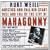 Weill: The Rise And Fall Of The City Of Mahagonny / Latham-Konig, Silja, Schlemm, Neumann