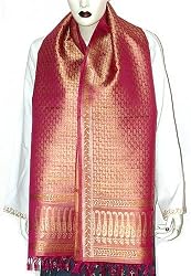 Elegant Scarves and Wraps Premium Silk 22 x 72 inches (srfp263)