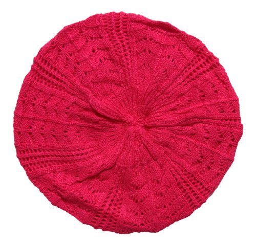 Hip Slouchy Lightweight Knitted Beanie - White
