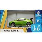 1:87 HO SCALE HONDA CIVIC SI (GREEN) Hot Wheels Vehicle & Acrylic Display Case by Hot Wheels