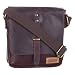 Leather messenger bags -Le Craf Harper - 100% Pure Genuine Leather Brown Handmade Men Women Unisex Crossover Shoulder Messenger Bag for,netbooks small travel bag. RS.1919.00