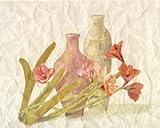 IMAGE OF Tuscan still life I MUSEUM WRAP CANVAS Print With Added Heavy BRUSHSTROKES Matilda Ellison 10x8