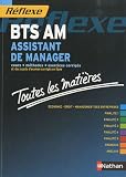Toutes les matières Réflexe : Assistant de manager - BTS