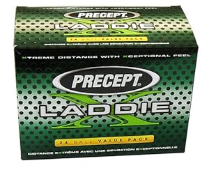 Precept Laddie X Golf Balls, 24 Pack