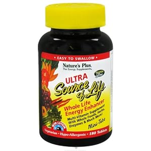 Nature's Plus - Ultra Source Of Life Mini, 180 tablets picture Nature's Plus - Ultra Source Of Life Mini, 180 tablets picture