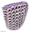 Soda pop-top coin purse, 'Lilac Style' Soda pop-top coin purse, 'Lilac Style'