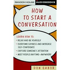 How to Start a Conversation