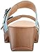 Dansko Women's Sophie Turquoise Snake Wedge Sandal