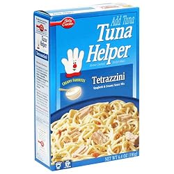 Tuna Helper, Tetrazzini, 6.4-Ounce Boxes (Pack of 12)