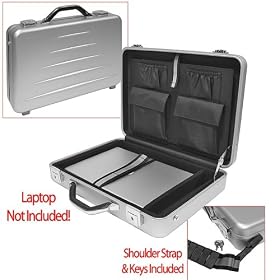 <b>17 inch Aluminum Laptop Case</b>
