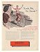 1949 Boy Riding Schwinn Bicycle No Hands Mallory Print Ad